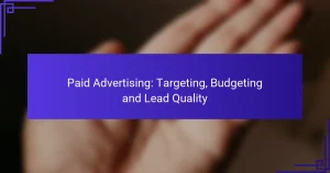 Paid Advertising: Targeting, Budgeting and Lead Quality